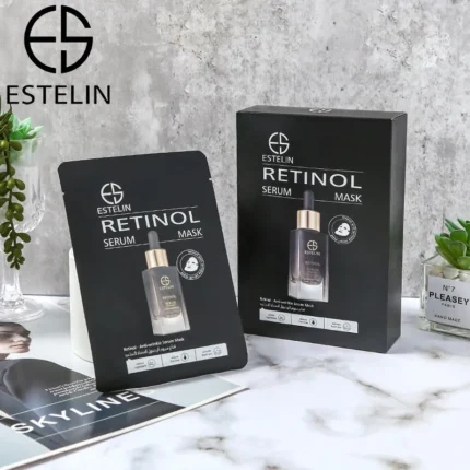 Estelin Retinol Anti-Wrinkle Serum Mask Reduce Fine Lines