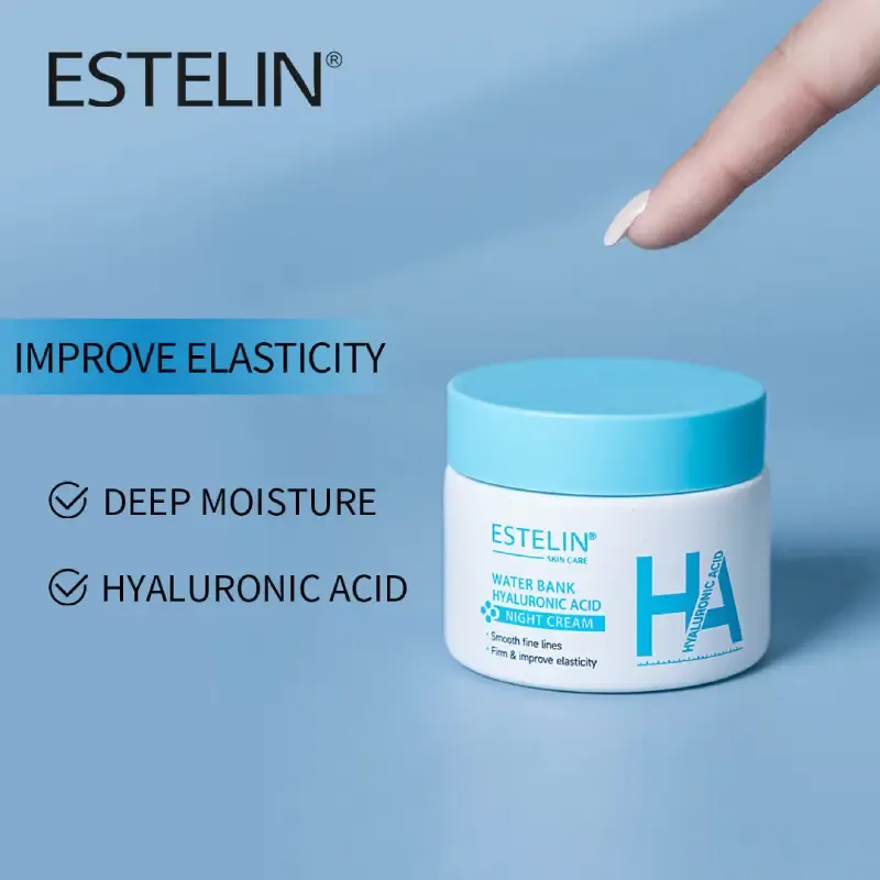 Estelin Water Bank Hyaluronic Acid Night Cream 50g Estelin Water Bank Hyaluronic Acid Night Cream 50g
