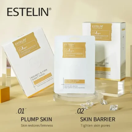 Estelin Collagen Bouncy & Firm Sheet Mask 25g