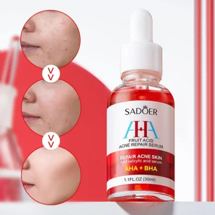 Sadoer AHA + BHA Fruit Acid Acne Repair Serum With Salicylic Acid 30ml