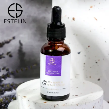 Estelin Stretch Mark & Scar Repair Serum Lavender Essential Oil Extract