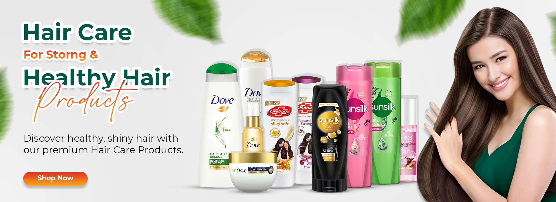 Hair Care Banner Design File Shopping Point