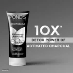 Pond's Pure Detox Face Wash With Bright Miracle Activated Charcoal 100g
