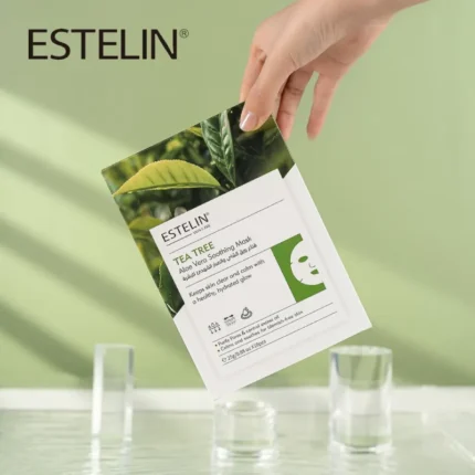 Estelin Tea Tree Face Sheet Mask Refreshing & Smooth