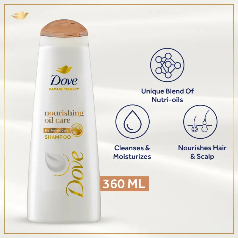 Dove Nourishing Oil Care Shampoo 360ml Dove Nourishing Oil Care Shampoo 360ml