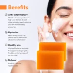 Guanjing Beauty kojic Acid Whitening Soap 7 Days Quik Whitening For Face & Body