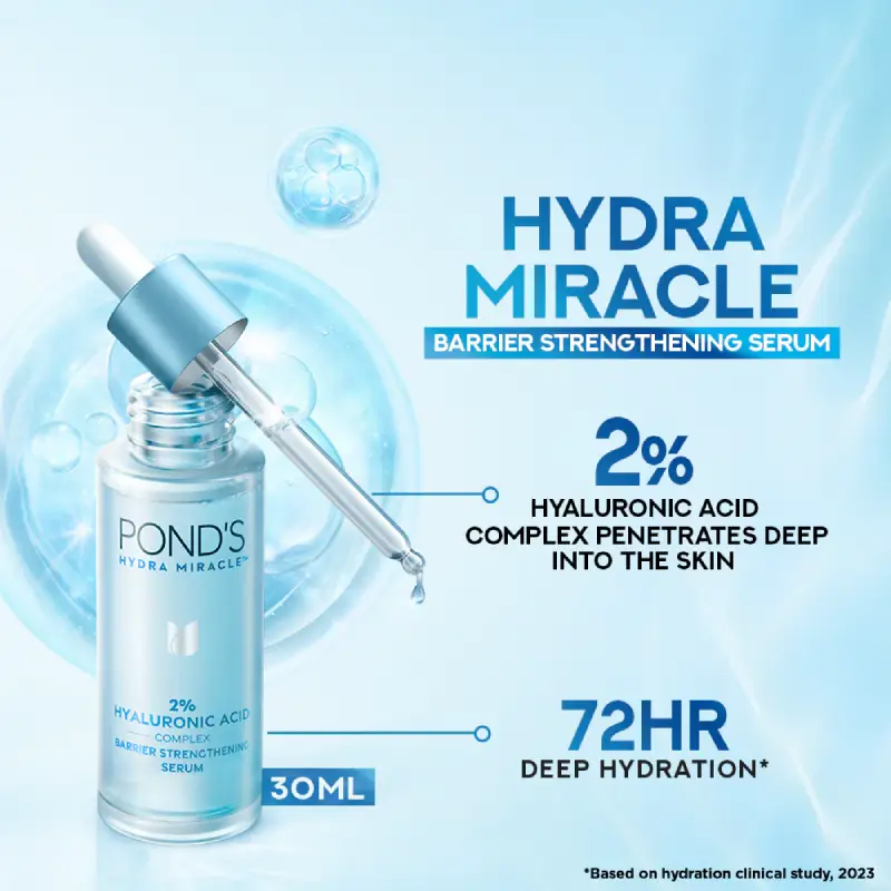 Pond's Hydra Miracle Barrier Strengthening Serum 30ml Pond's Hydra Miracle Barrier Strengthening Serum 30ml