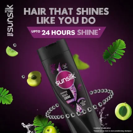 Sunsilk Stunning Black Shine Shampoo 350ml