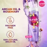 Sunsilk Oil Blends Rosemary & Argan Oil Shampoo 380ml