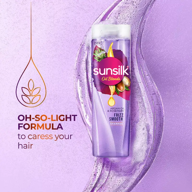 Sunsilk Oil Blends Rosemary & Argan Oil Shampoo 380ml Sunsilk Oil Blends Rosemary & Argan Oil Shampoo 380ml