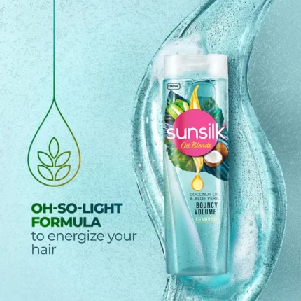 Sunsilk Oil Blends Coconut Oil & Aloe Vera Shampoo 380ml