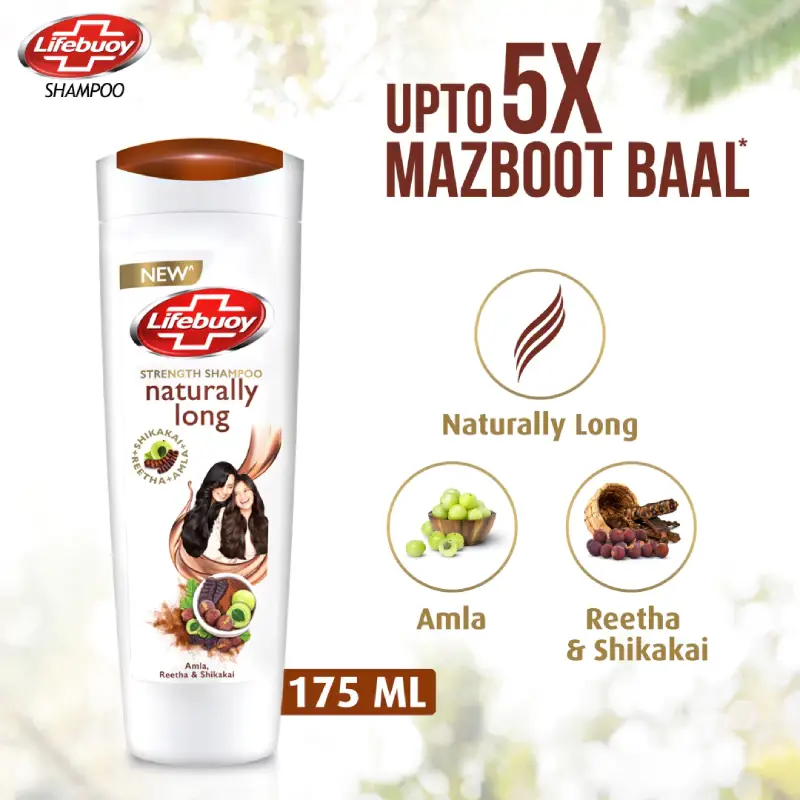 Lifebuoy Naturally Long Shampoo 175ml Lifebuoy Naturally Long Shampoo 175ml