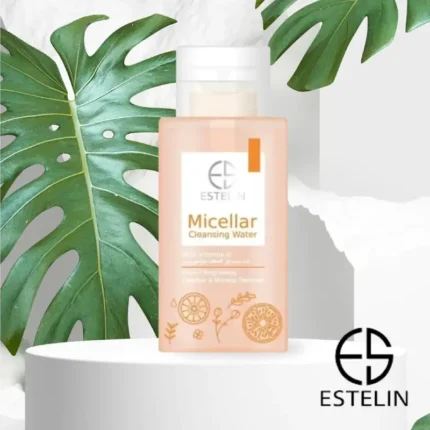 Estelin Micellar Cleansing Water With Vitamin C Removes Makeup