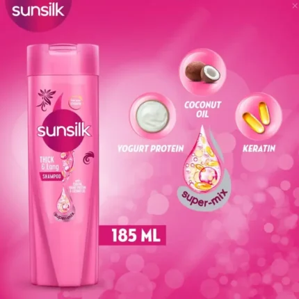 Sunsilk Thick & Long Shampoo 185ml