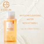Estelin Micellar Cleansing Water With Vitamin C Removes Makeup