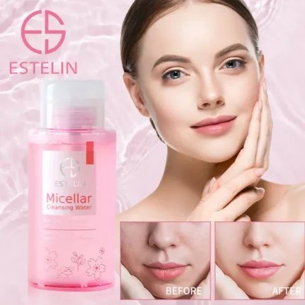 Estelin Micellar Cleansing Water With Cherry Blossom Makeup Remover