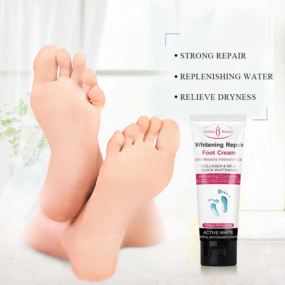 Aichun Beauty Whitening Repair Foot Cream Collagen Milk Aichun Beauty Whitening Repair Foot Cream Collagen Milk