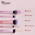 Real Techniques Face Essentials Brush Set For Woman