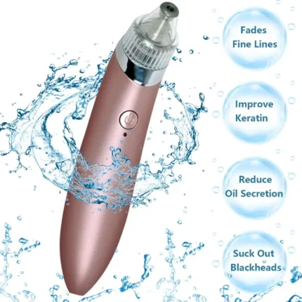 Blackhead Vacuum Negative Pressure Electric Suction Acne Pore Cleanser - USB Rechargeable