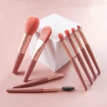 Makeup Brushes with Bag – 8 Pcs