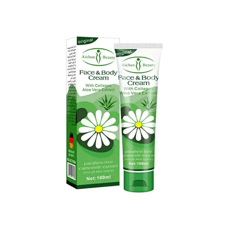 Aichun Beauty Shea Butter Extract & Aloe Vera Face & Body Cream Aichun Beauty Shea Butter Extract & Aloe Vera Face & Body Cream