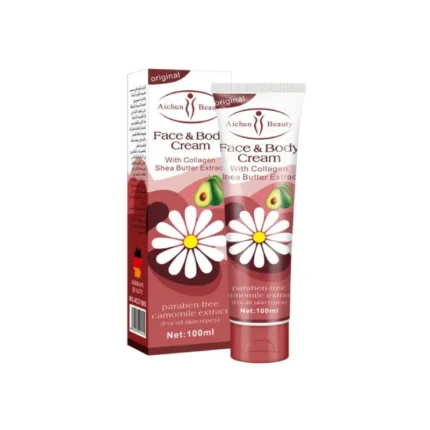 Aichun Beauty Shea Butter Extract & Aloe Vera Face & Body Cream